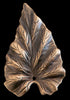 Woodsy Leaf Brass Stamping