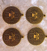 Cross With Angel Brass Charms