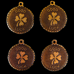 Good Luck Brass Charms