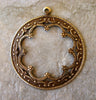 Victorian Window with a Ring Brass Stamping